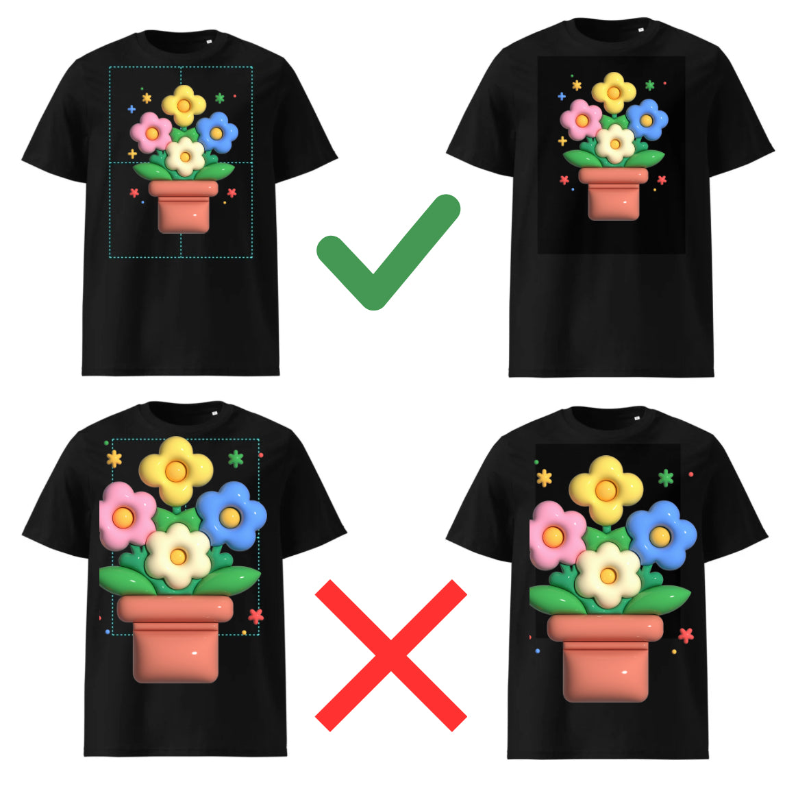 Bio-Baumwoll-T-Shirt